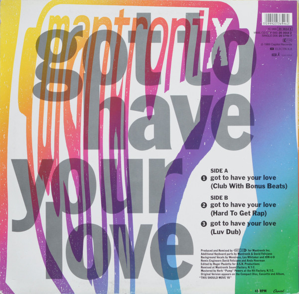 Mantronix Featuring Wondress*-1