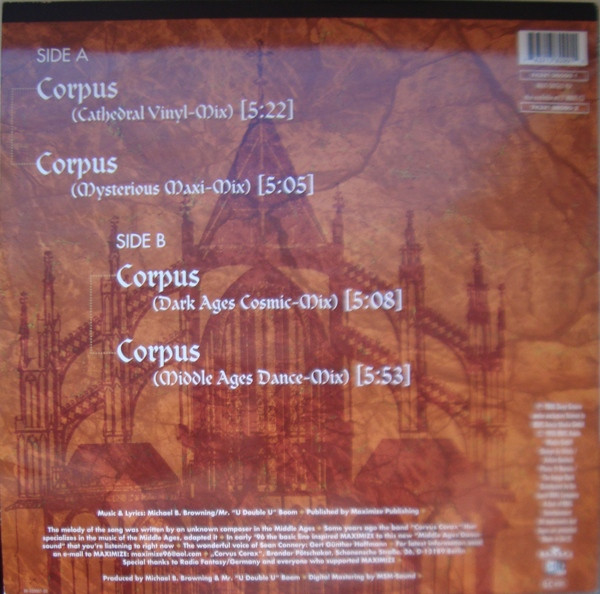 Maximize (2) Feat. Corvus Corax-1