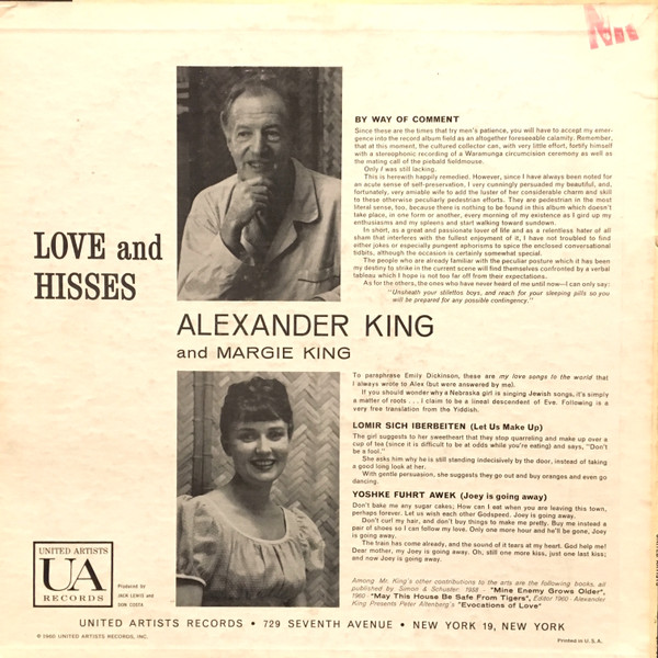 Alexander King And Margie King-1
