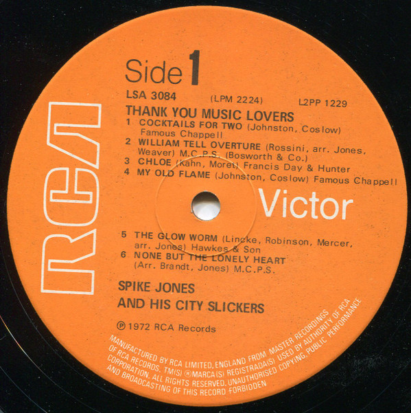 Spike Jones And His City Slickers-1