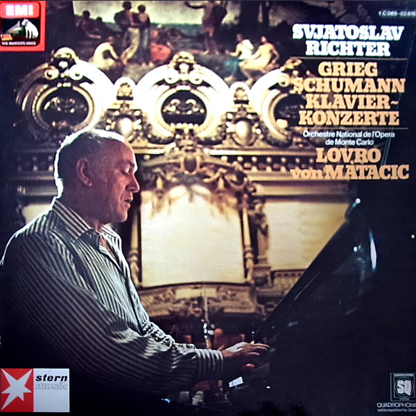 Sviatoslav Richter - Edvard Grieg / Robert Schumann . Orchestre National De L'Opéra De Monte-Carlo . Lovro Von Matacic-0