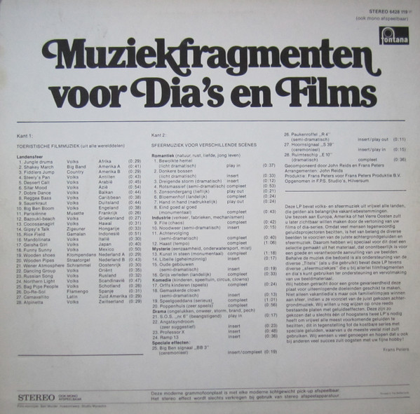 John Reids, Frans Peters-1