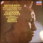 Ludwig van Beethoven / Vladimir Ashkenazy, Wiener Philharmoniker, Zubin Mehta - Piano Concerto No. 3 (LP, Album)