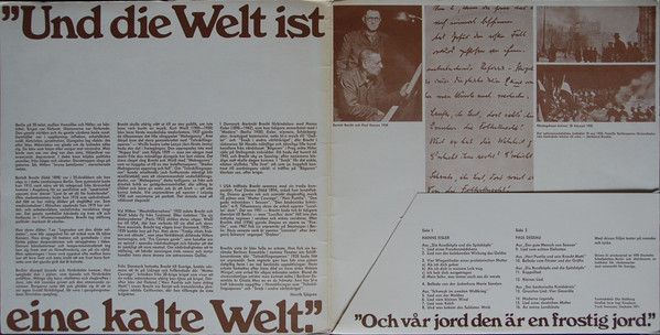 Gisela May, Bertolt Brecht-1