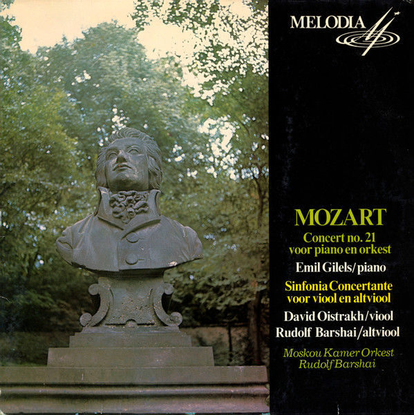 Wolfgang Amadeus Mozart - Moscow Chamber Orchestra, Emil Gilels, David Oistrach, Rudolf Barshai-0