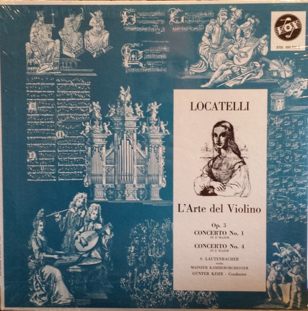 Locatelli: L'Arte Del Violino-0 Pietro Antonio Locatelli - Susanne Lautenbacher, Günter Kehr-0