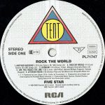Five Star - Rock The World (LP, Album) - Afbeelding 3