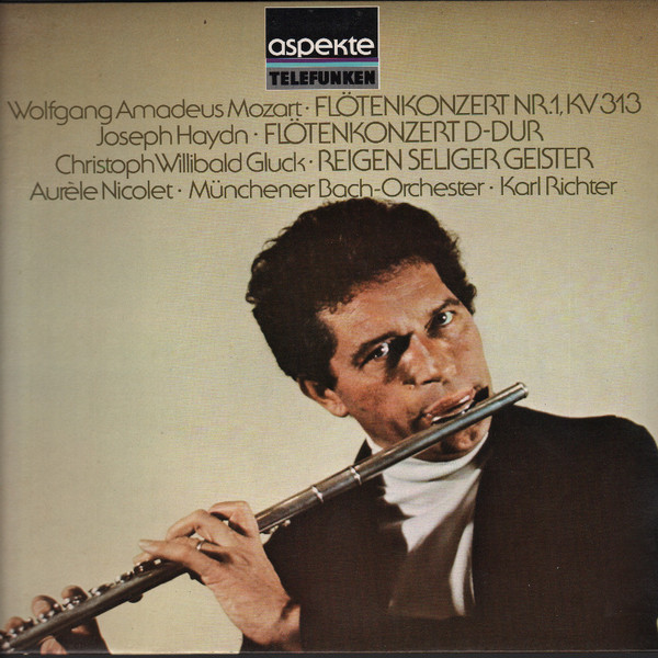 Wolfgang Amadeus Mozart / Joseph Haydn / Christoph Willibald Gluck, Aurèle Nicolet · Münchener Bach-Orchester · Karl Richter-0