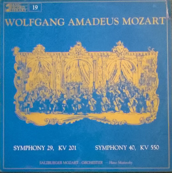 Wolfgang Amadeus Mozart, Das Mozarteum Orchester Salzburg, Hans Matievsky-0