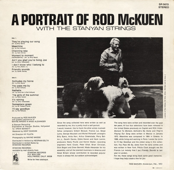 Rod McKuen With The Stanyan Strings-1