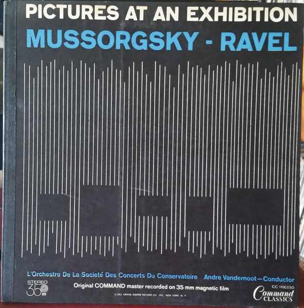 Modest Mussorgsky - Maurice Ravel / Orchestre De La Société Des Concerts Du Conservatoire, André Vandernoot-0
