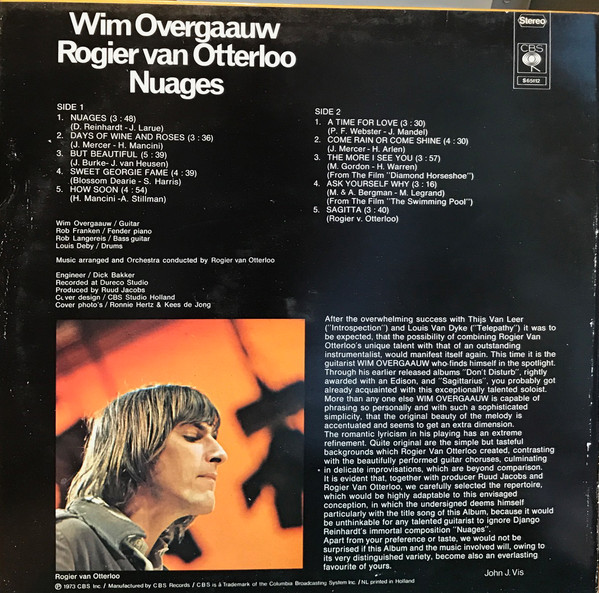 Wim Overgaauw, Rogier Van Otterloo-1