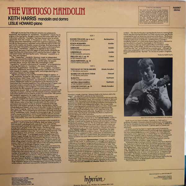 Keith Harris (8), Leslie Howard-1