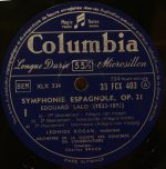 Édouard Lalo, Leonid Kogan, Orchestre De La Société Des Concerts Du Conservatoire, Charles Bruck-1