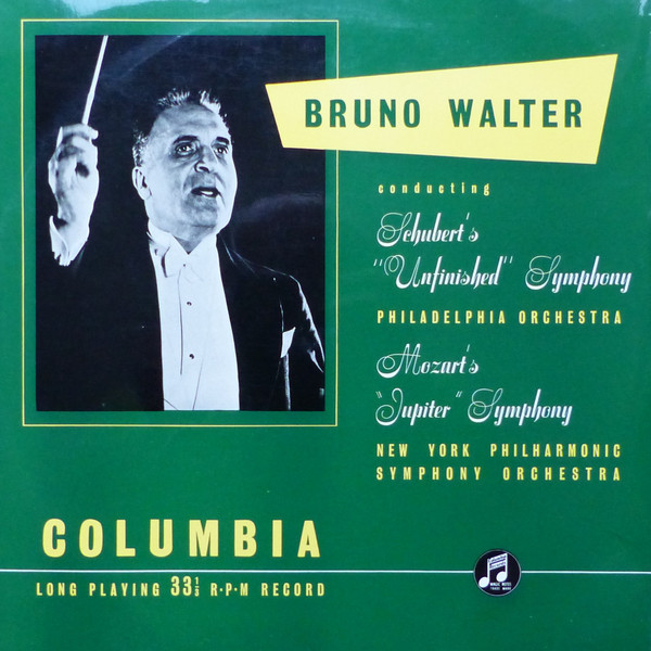 Wolfgang Amadeus Mozart, Franz Schubert, Bruno Walter, Philharmonic-Symphony Orchestra Of New York-0