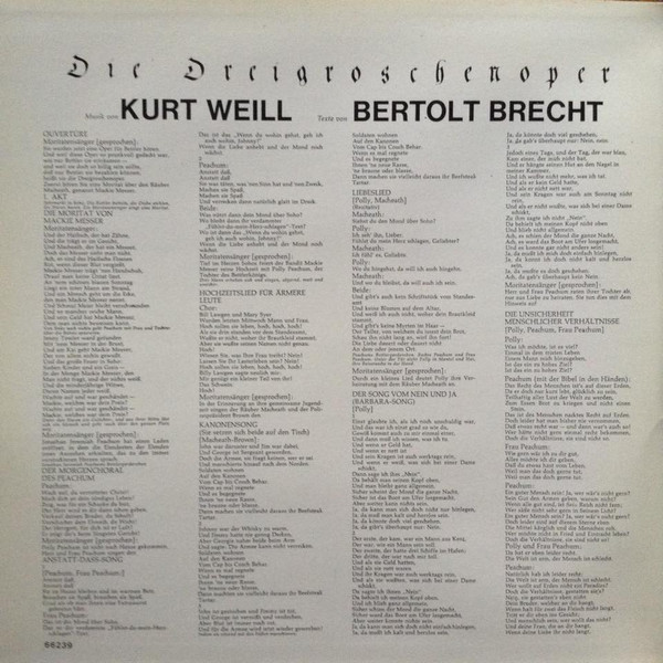 Kurt Weill, Bertolt Brecht, Lotte Lenya-1