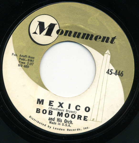Bob Moore And His Orchestra / Bob Moore His Orch. & Chorus*-0