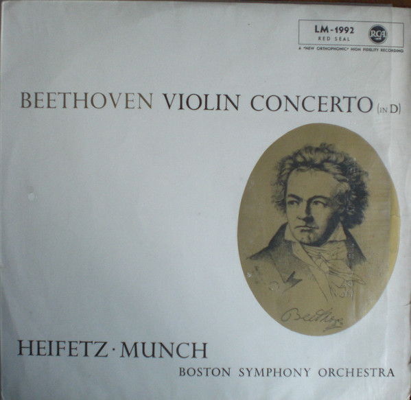 Ludwig van Beethoven, Jascha Heifetz, Charles Munch, Boston Symphony Orchestra-0