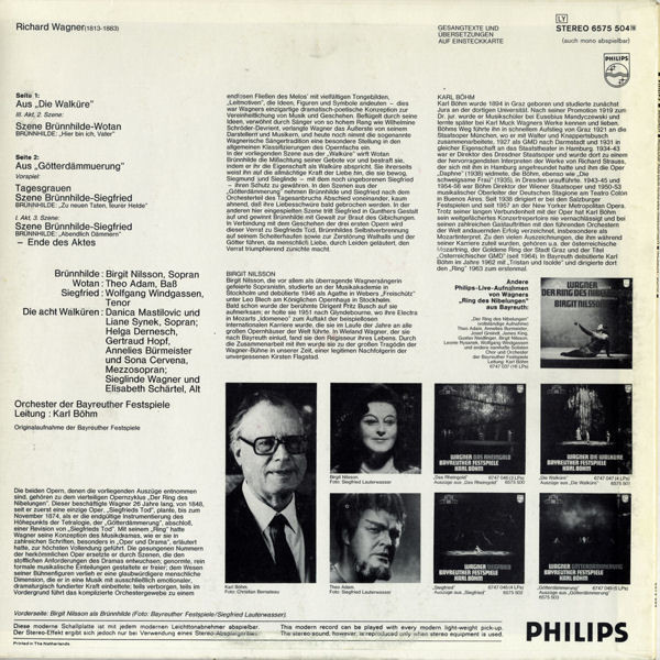 Richard Wagner / Birgit Nilsson, Karl Böhm-1