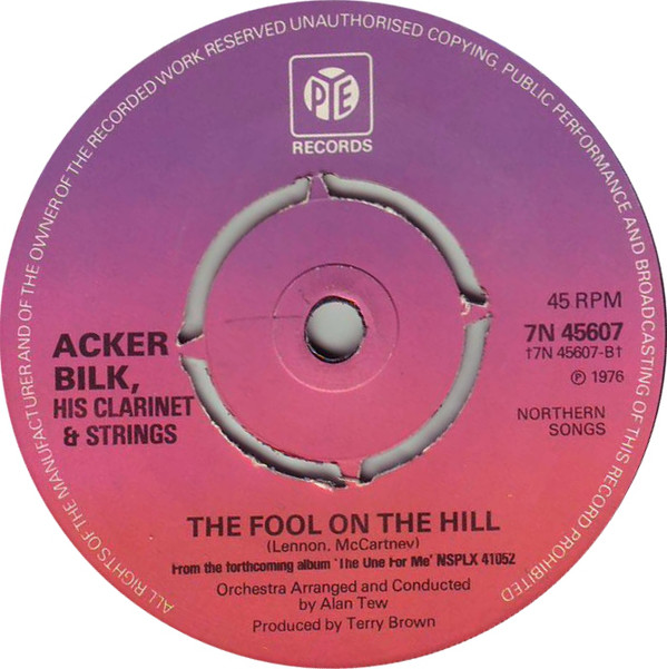 Acker Bilk, His Clarinet & Strings*-1