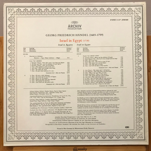 Georg Friedrich Händel, English Chamber Orchestra, Sir Charles Mackerras-1