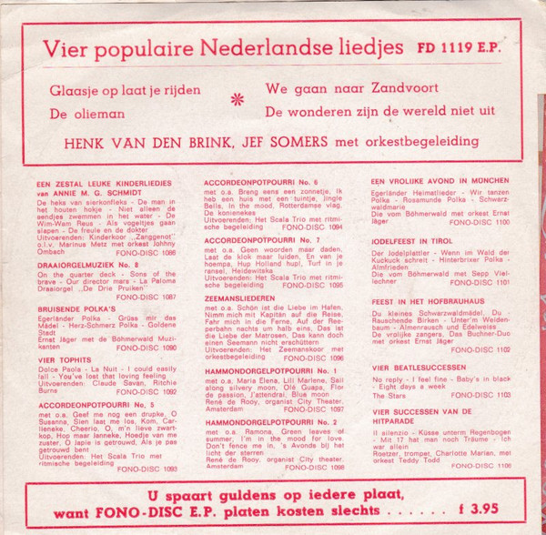 Jef Somers, Henk Van Den Brink-1