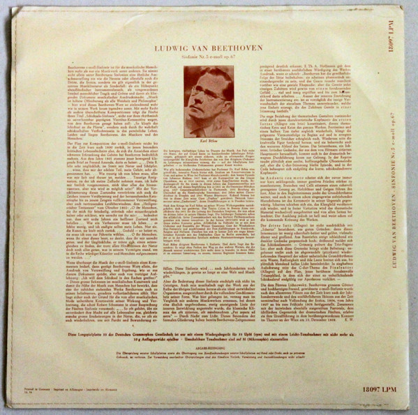 Ludwig van Beethoven, Karl Böhm, Berliner Philharmoniker-1