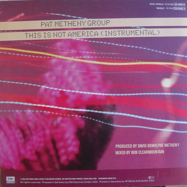 David Bowie / Pat Metheny Group-1