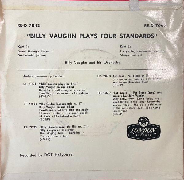Billy Vaughn And His Orchestra-1