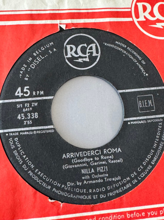 Nilla Pizzi, Orchestra Directed By Armando Trovajoli*-0