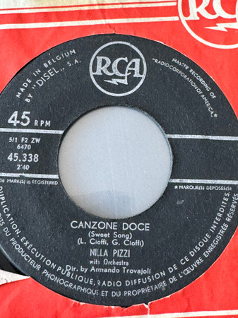 Nilla Pizzi, Orchestra Directed By Armando Trovajoli*-1