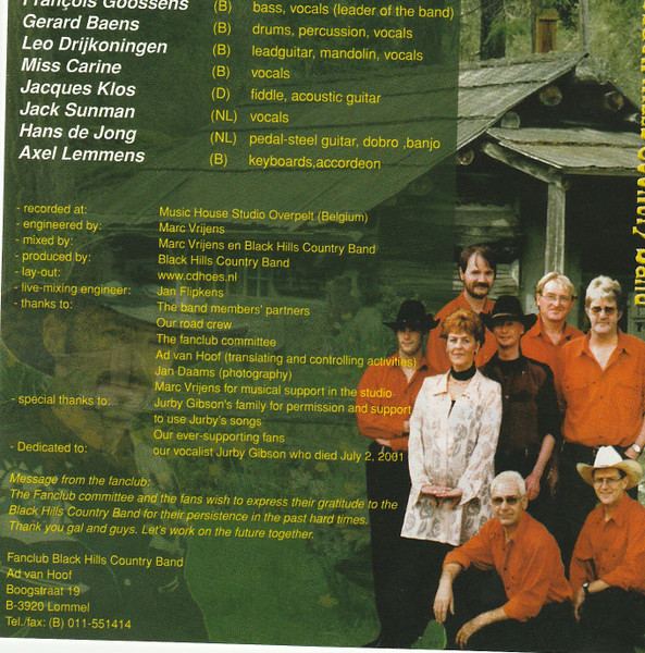 Black Hills Country Band, Miss Carine, Jack Sunman-1