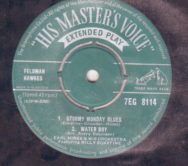 Earl Hines And His Orchestra featuring Billy Eckstine-1
