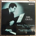 Ludwig Van Beethoven - Emil Gilels, André Vandernoot, Orchestre De La Société Des Concerts Du Conservatoire-0