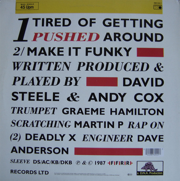 2 Men A Drum Machine & A Trumpet*-1