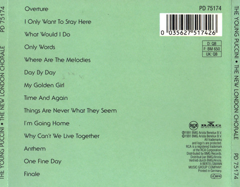 The New London Chorale* Featuring Marilyn David (2), Amy Vanmeenen, Tony Jackson, Gordon Neville-1