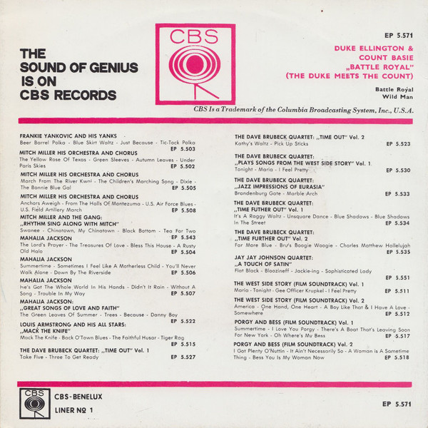 Duke Ellington, Count Basie-1