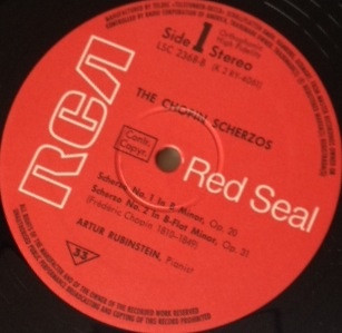 Arthur Rubinstein, Frédéric Chopin-1