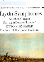 Joseph Haydn - Otto Klemperer, New Philharmonia Orchestra-0