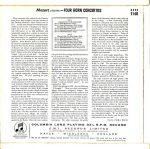 Wolfgang Amadeus Mozart, Dennis Brain And Philharmonia Orchestra Conducted By Herbert von Karajan-1