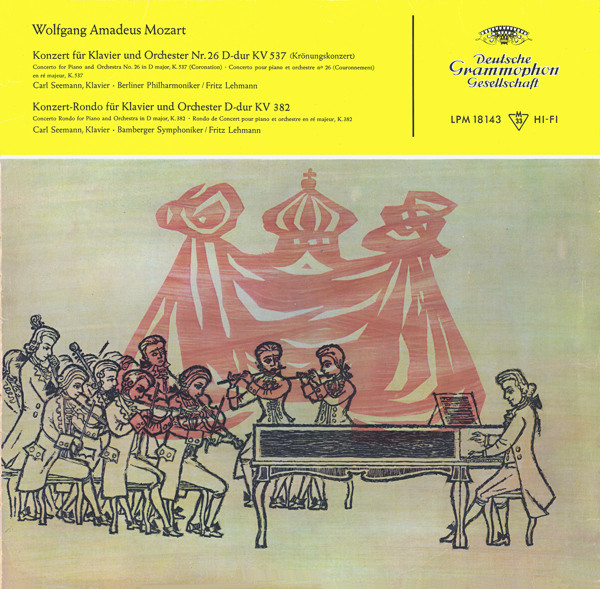 Wolfgang Amadeus Mozart, Carl Seemann ∙ Berliner Philharmoniker / Bamberger Symphoniker / Fritz Lehmann-0
