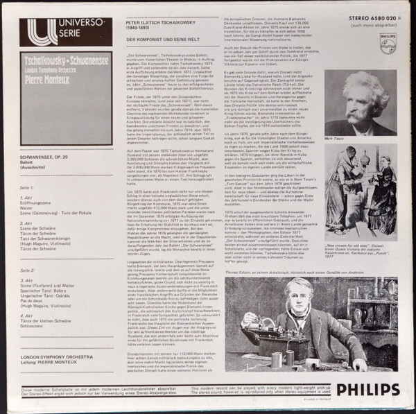 Pyotr Ilyich Tchaikovsky - London Symphony Orchestra, Pierre Monteux-1