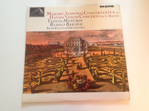 Yehudi Menuhin & Rudolf Barshai With Bath Festival Orchestra - Wolfgang Amadeus Mozart / Joseph Haydn-0