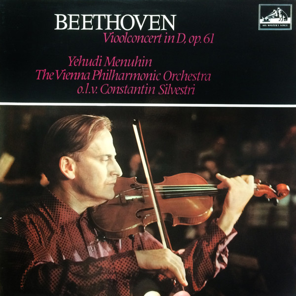 Ludwig Van Beethoven : Yehudi Menuhin / Wiener Philharmoniker o.l.v. Constantin Silvestri-0
