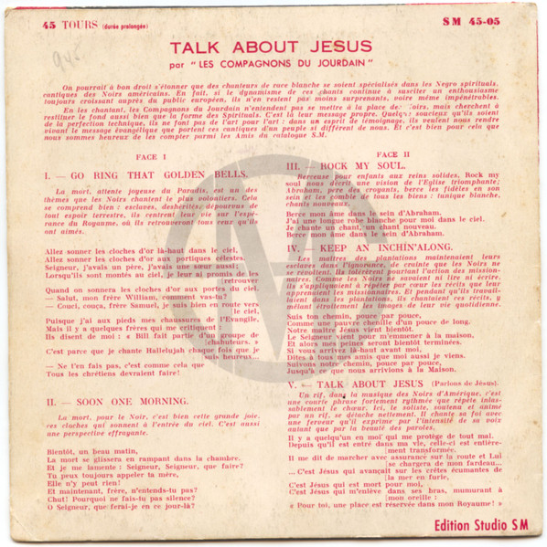 Les Compagnons Du Jourdain-1