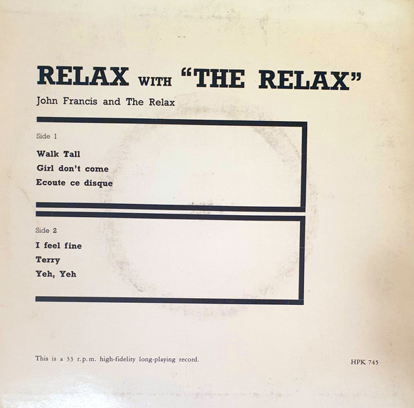 John Francis (6) And The Relax-1
