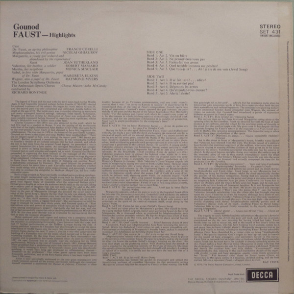 Charles Gounod - Franco Corelli, Joan Sutherland, Nicolai Ghiaurov, London Symphony Orchestra, Richard Bonynge-1