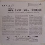 Carl Maria von Weber, Richard Wagner, Otto Nicolai, Felix Mendelssohn-Bartholdy - Herbert von Karajan, Berliner Philharmoniker-1