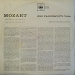 Wolfgang Amadeus Mozart : Zino Francescatti, Bruno Walter-1