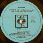 Wolfgang Amadeus Mozart : Zino Francescatti, Bruno Walter-2